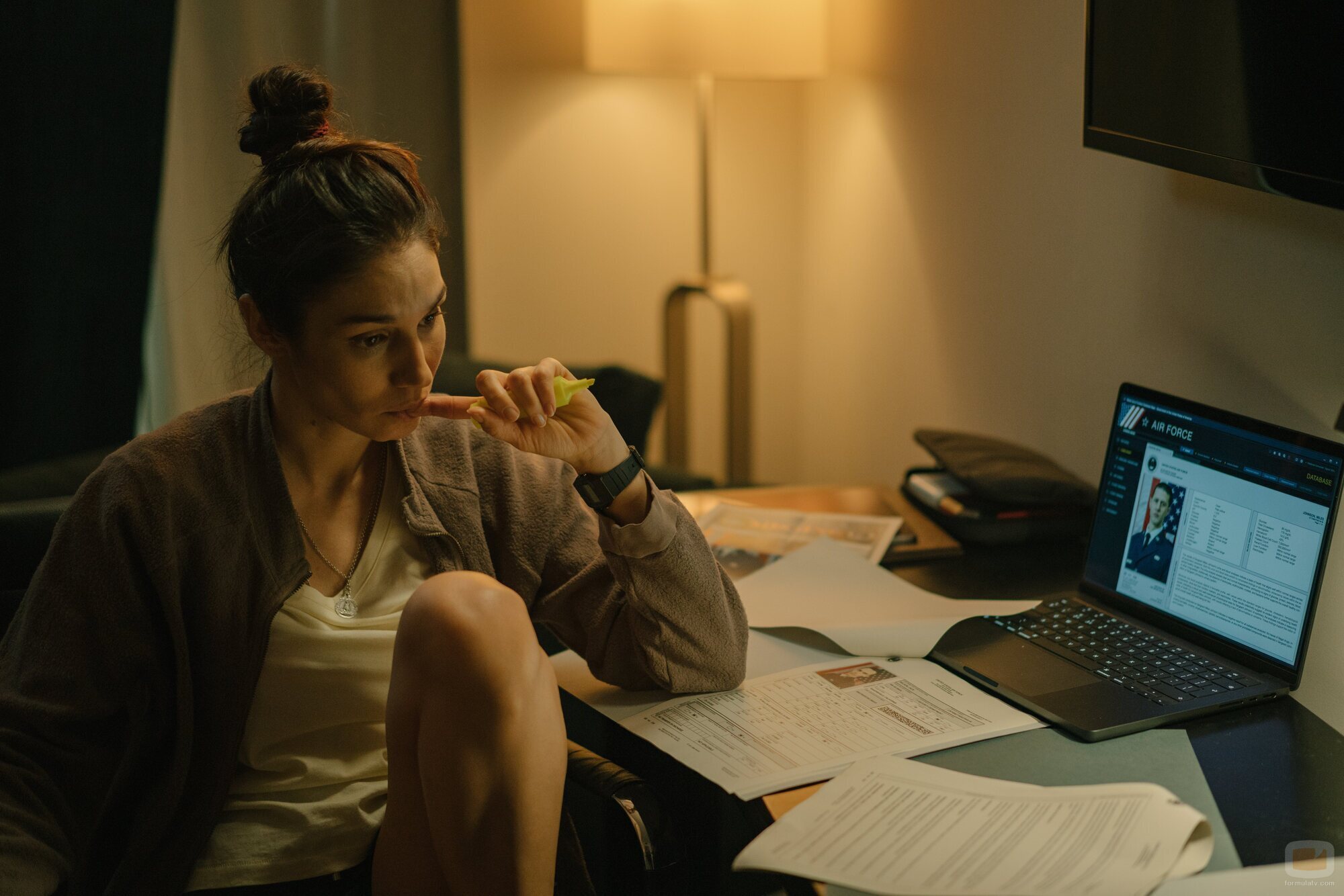 Mariela Garriga en la temporada 1 y el capítulo 02 de 'Cuando nadie nos ve'