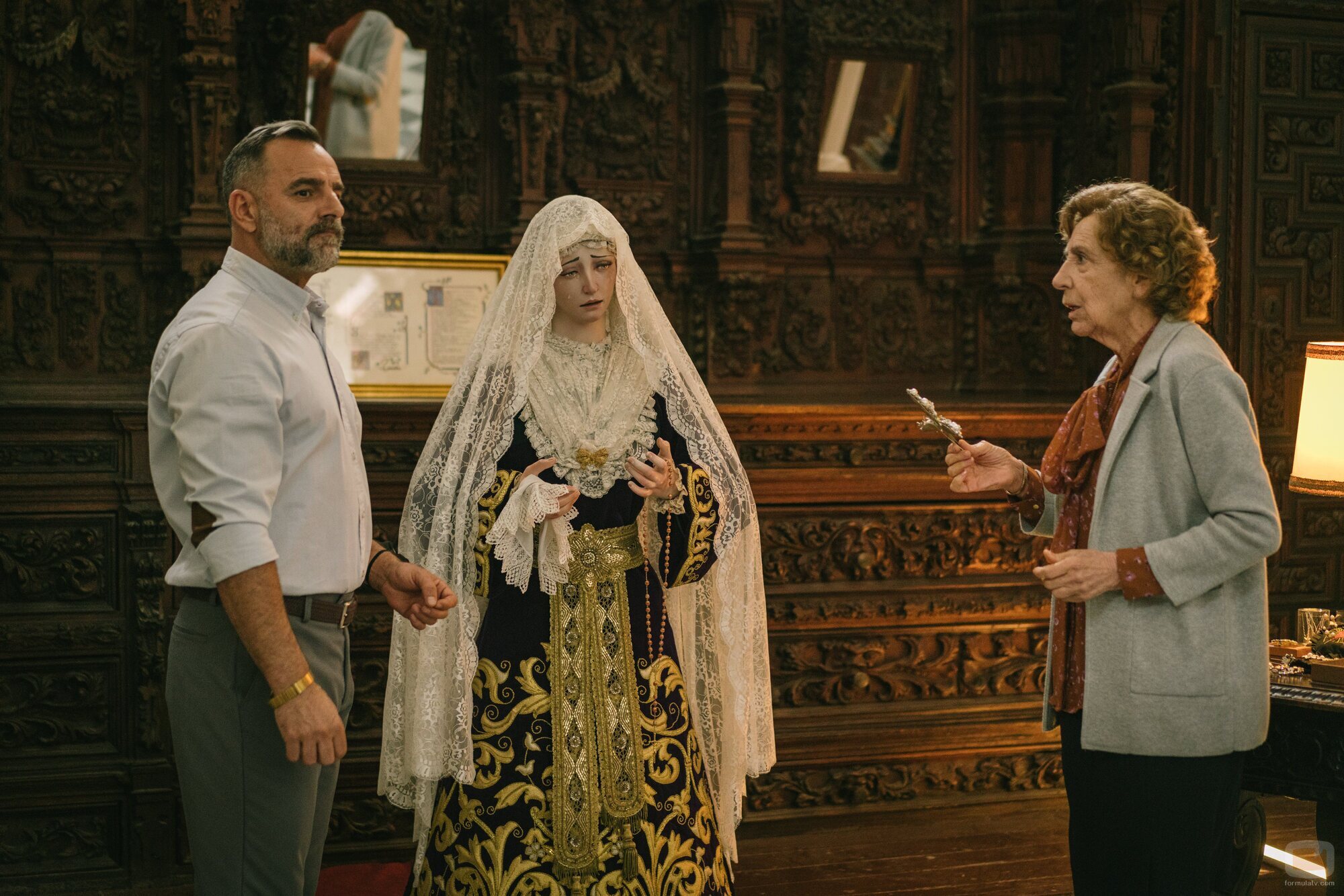 María Alfonsa Rosso en la temporada 1 y el capítulo 04 de 'Cuando nadie nos ve'