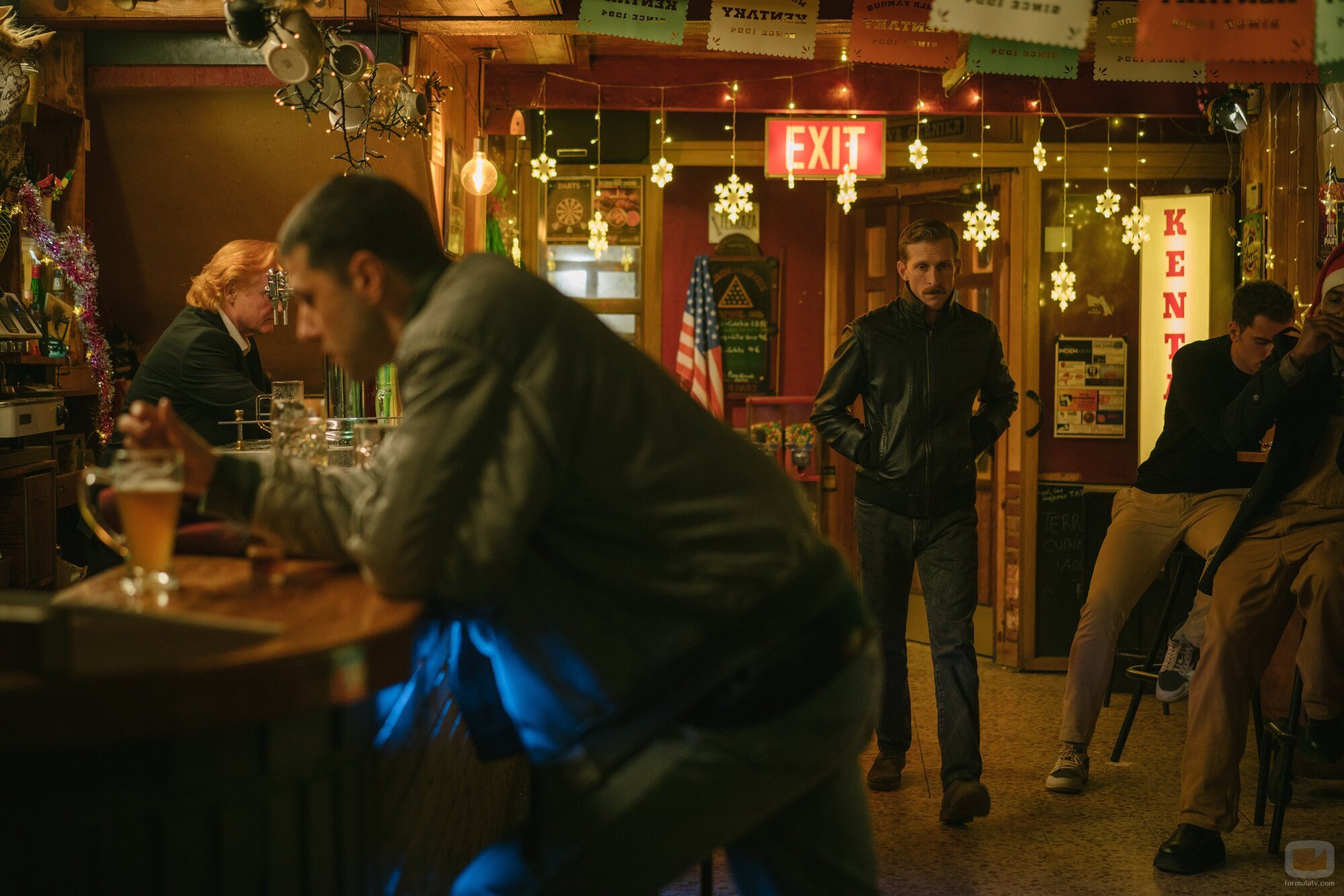 Austin Amelio en 'El Sargento Andrew Taylor' de 'Cuando nadie nos ve'