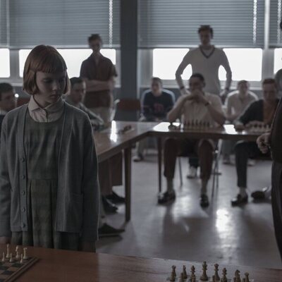 Isla Johnston en el 'Aperturas' de 'The Queen's Gambit'