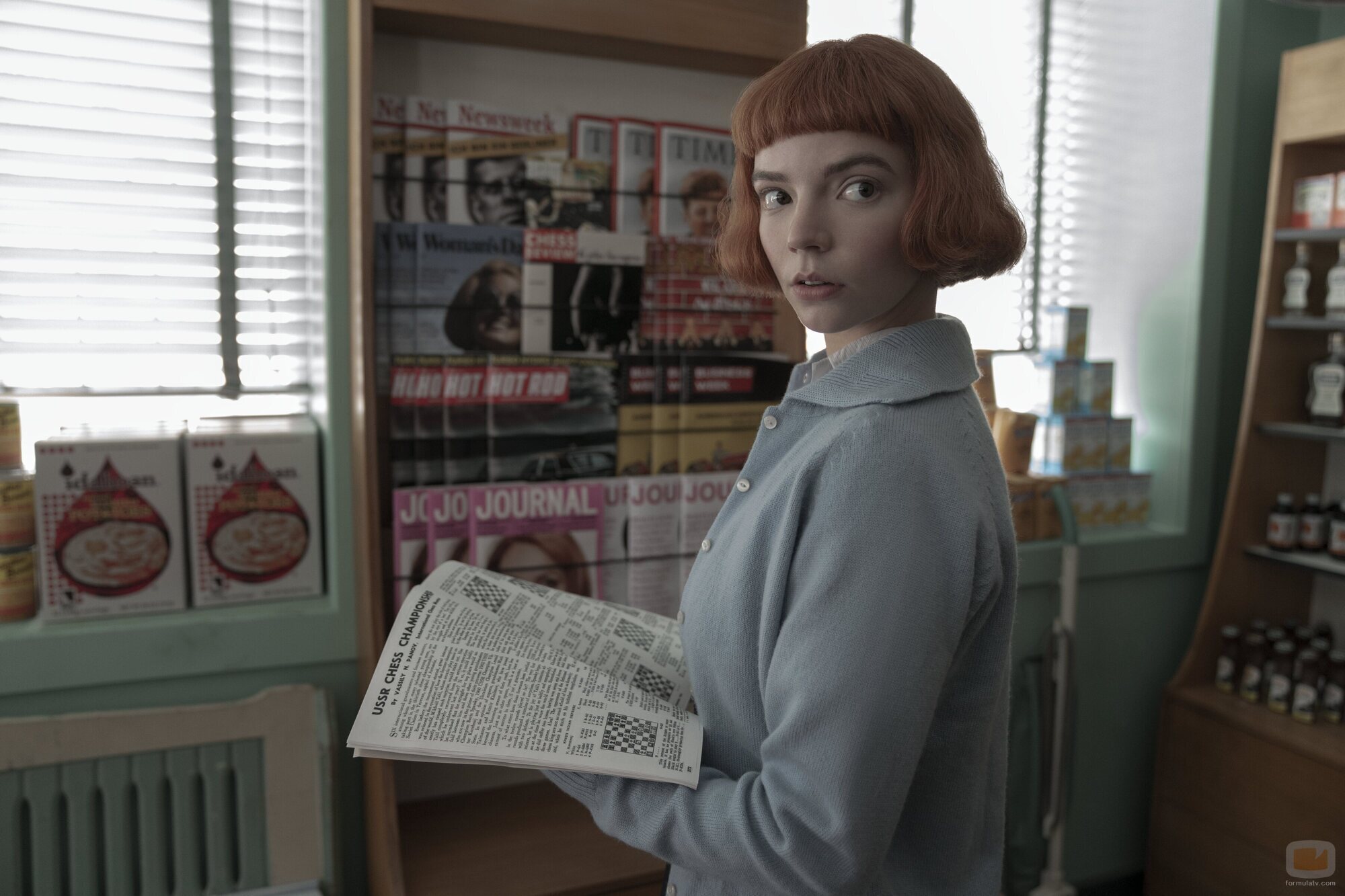 Anya Taylor-Joy en 'Intercambios' de 'Gambito de dama'