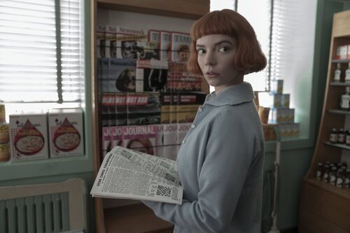 Anya Taylor-Joy en 'Intercambios' de 'Gambito de dama'