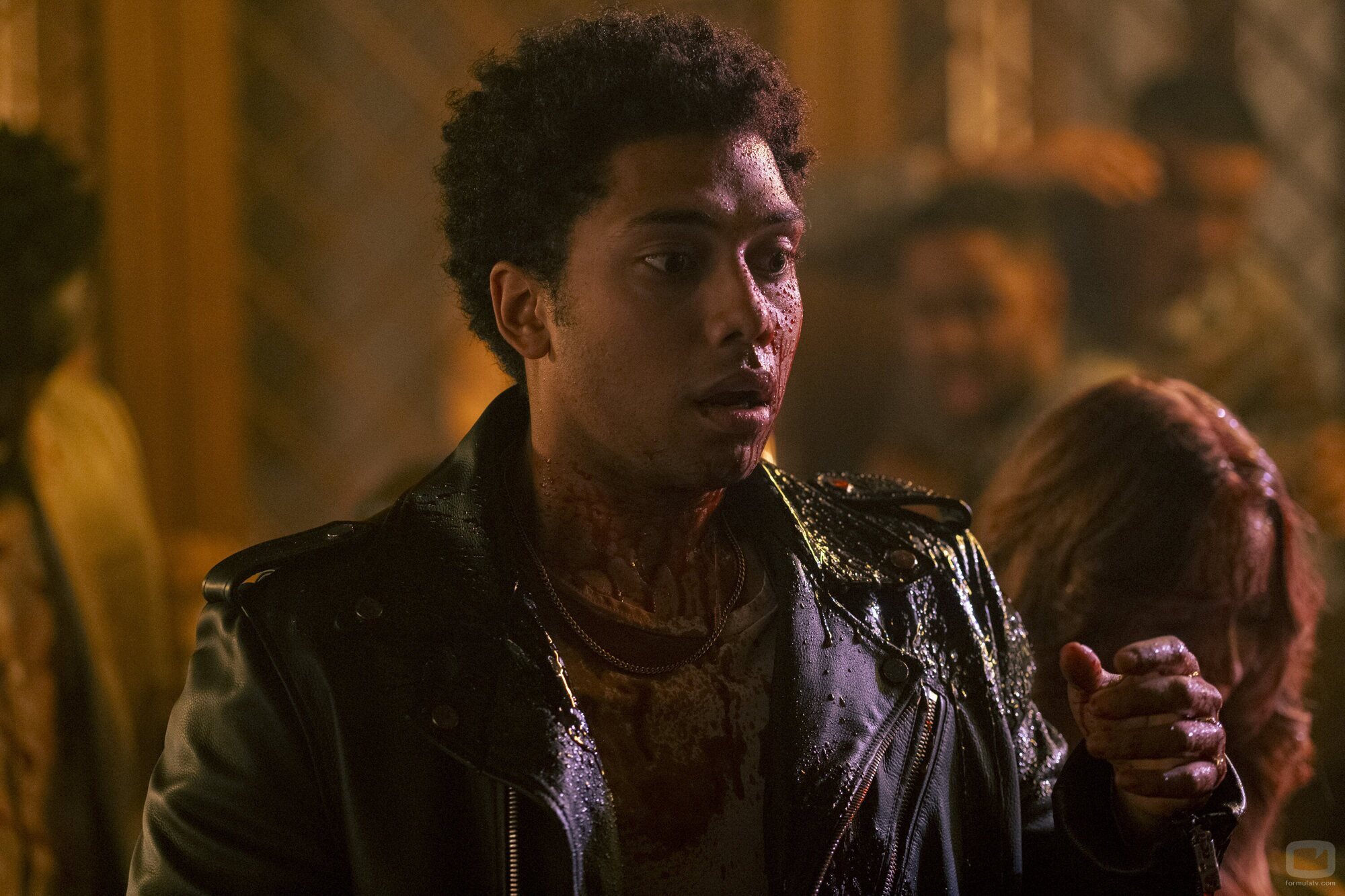 Chance Perdomo en 1x01 titulado 'Godolkin' de 'Gen V'