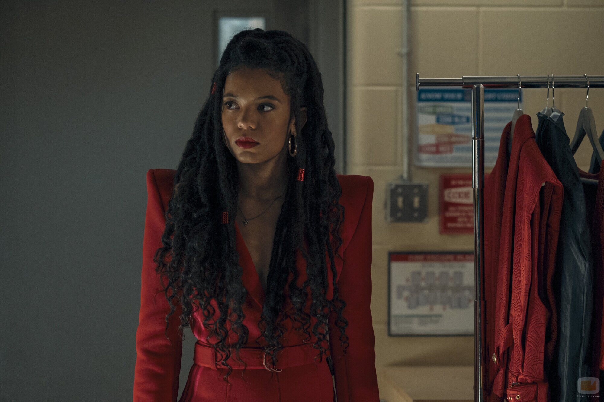 Jaz Sinclair en el 'Primer día' de 'Generación V'