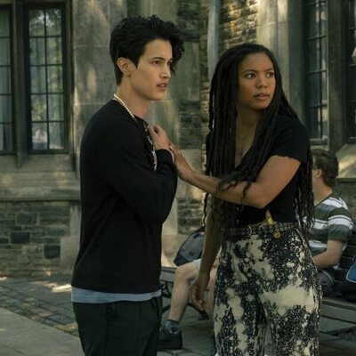 Jaz Sinclair y Derek Luh en la temporada 1 y el capítulo 05 de 'Gen V'