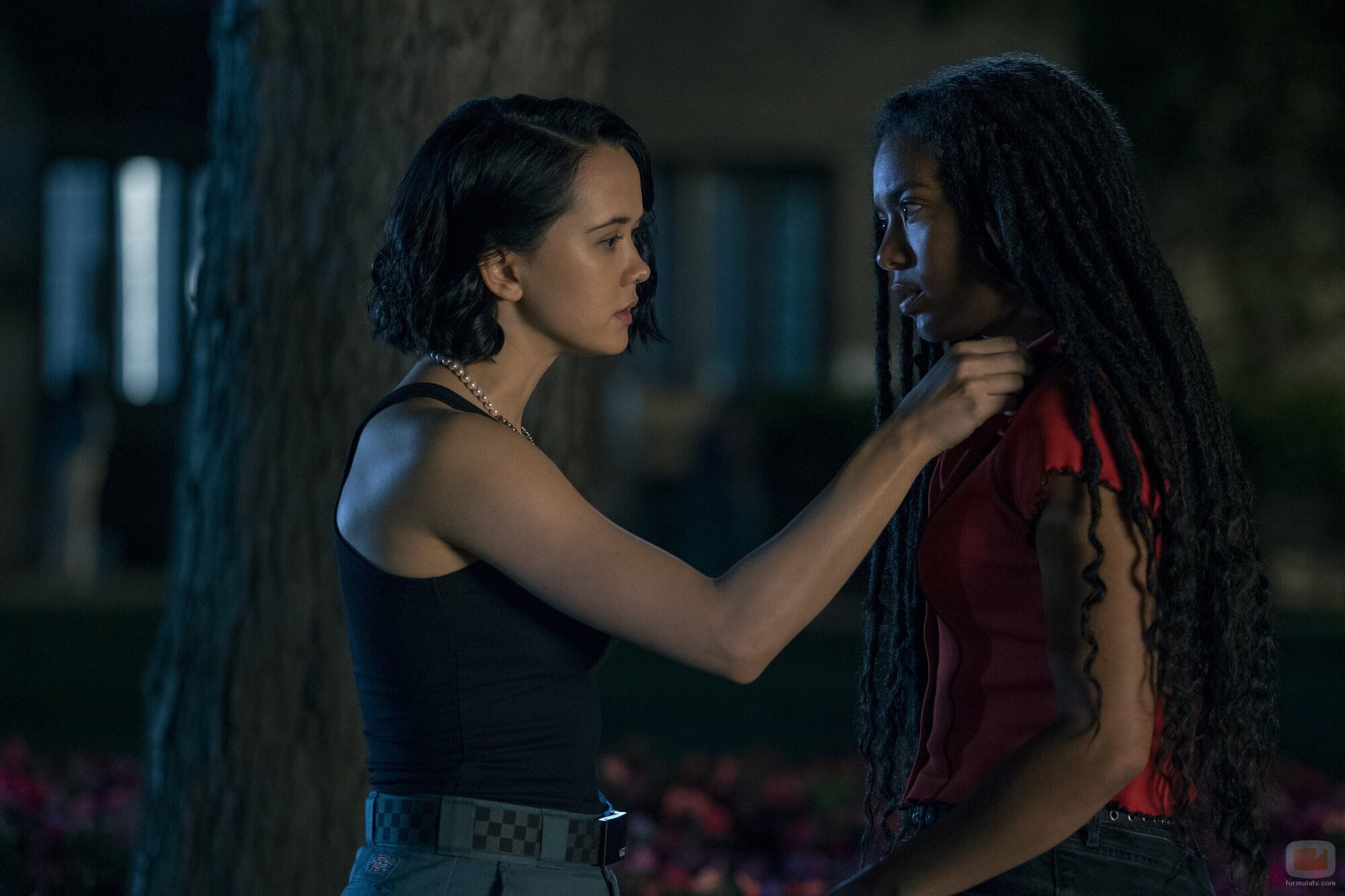 Jaz Sinclair y London Thor en 1x05 titulado 'Bienvenidos al Club de Monstruos' de 'Gen V'