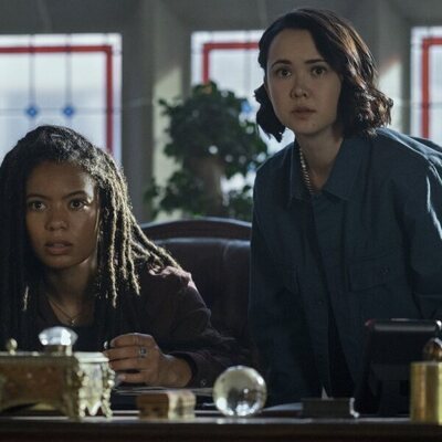Jaz Sinclair y London Thor en 'Enfermos' de 'Gen V'