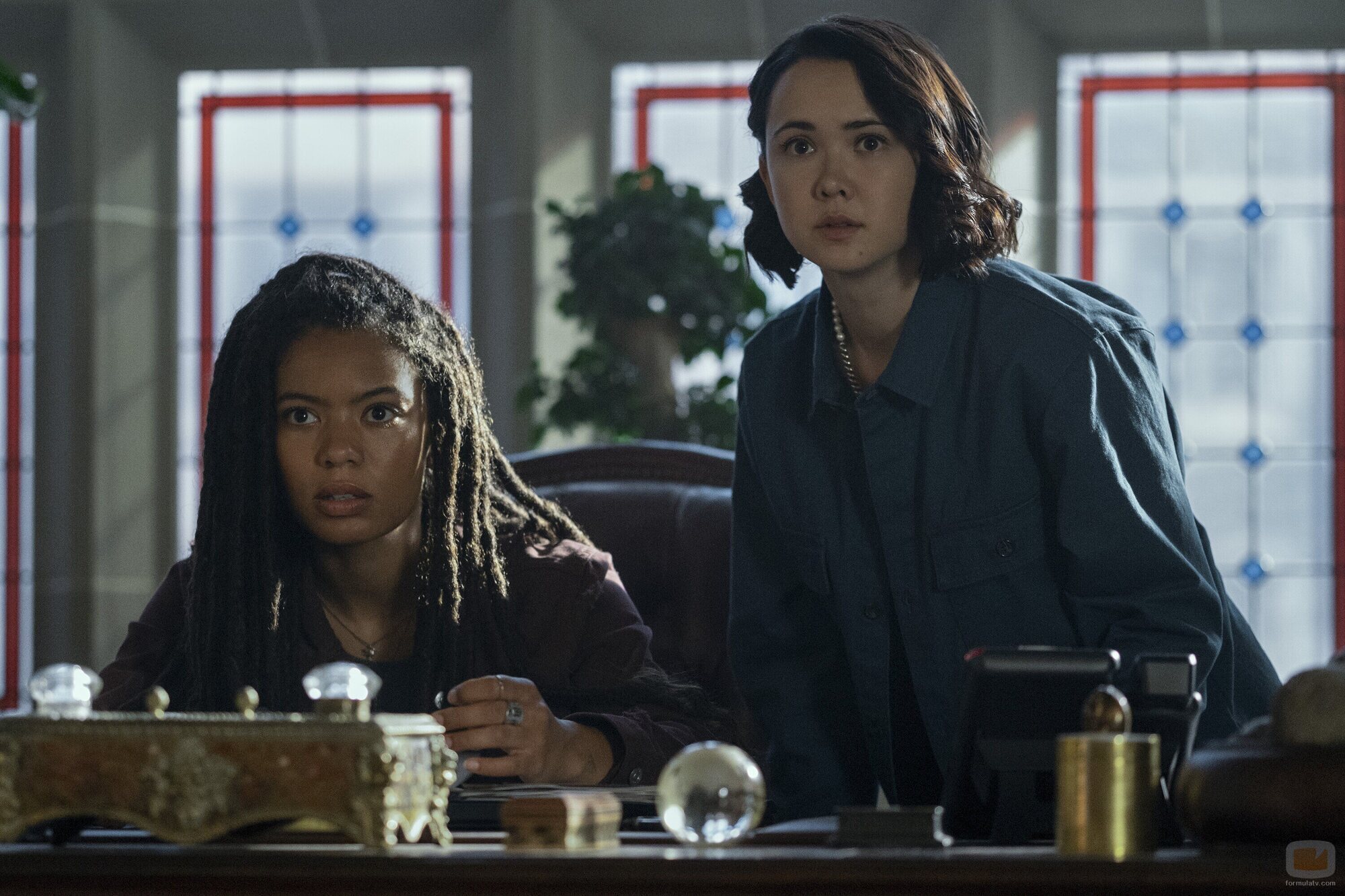 Jaz Sinclair y London Thor en 'Enfermos' de 'Gen V'