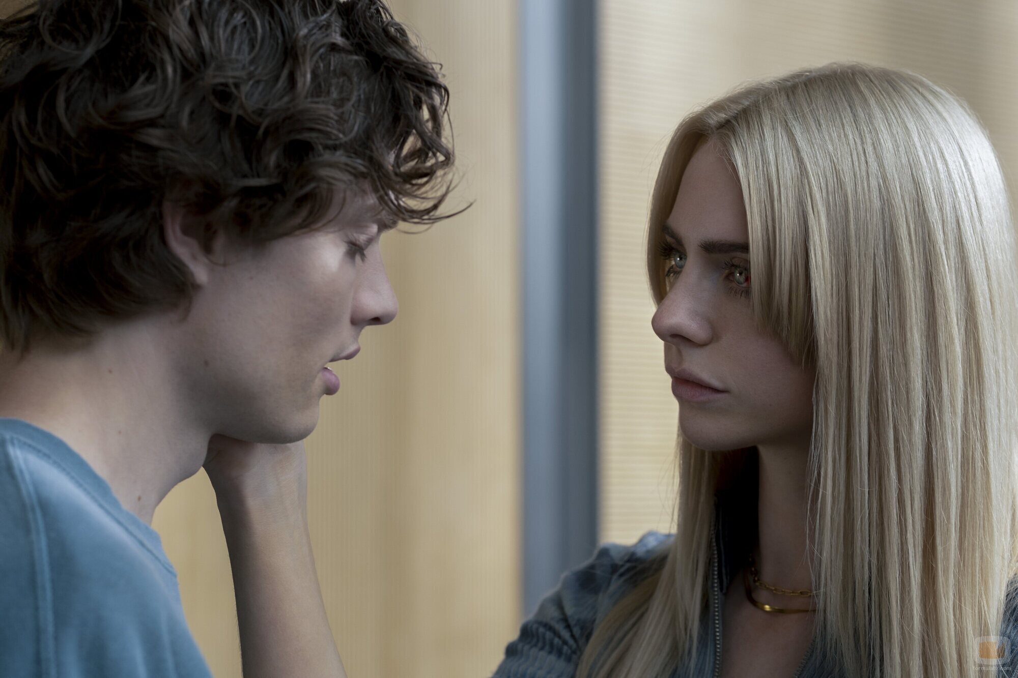 Lizze Broadway y Asa Germann en la temporada 1 y el capítulo 08 de 'Gen V'