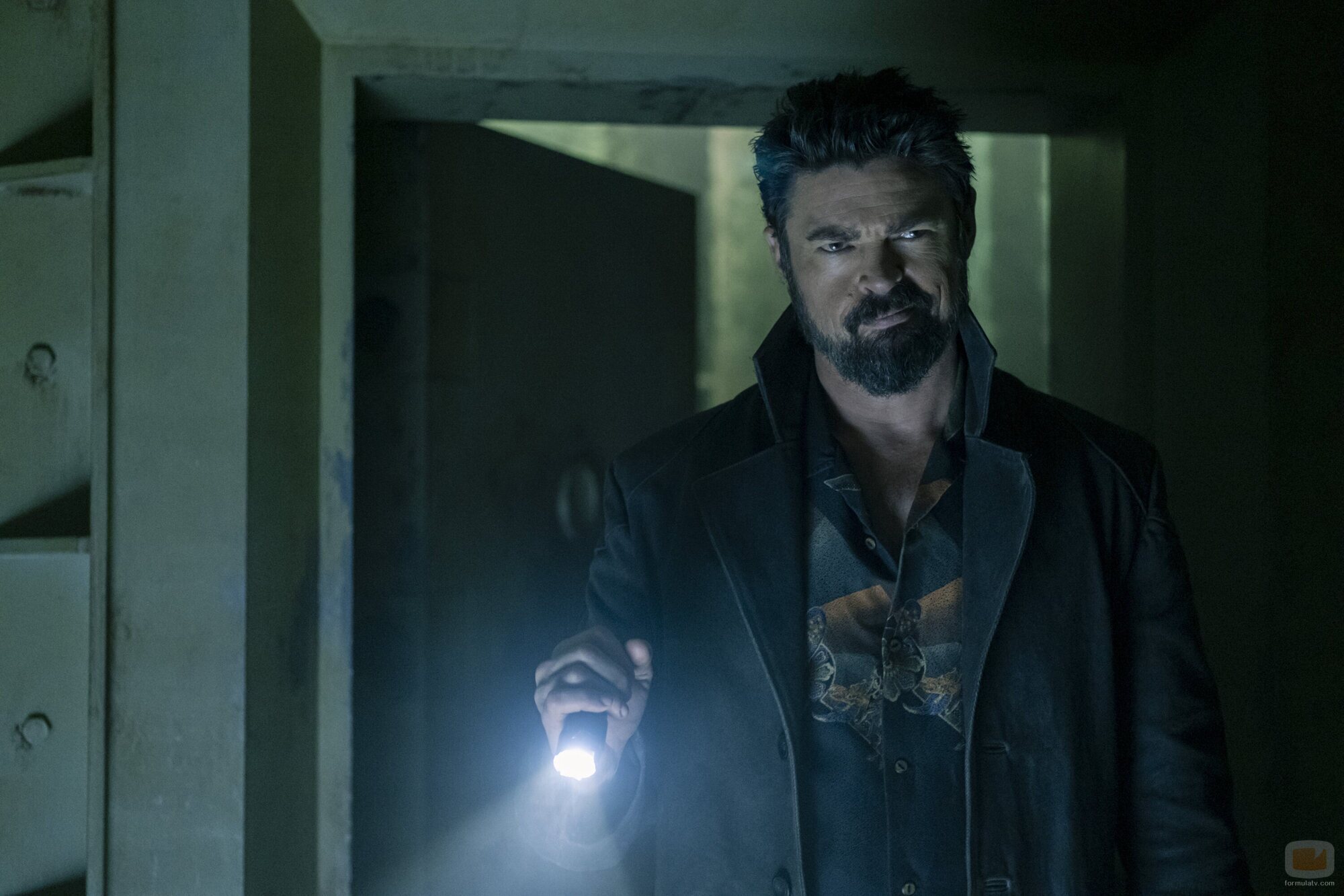 Karl Urban en 'Guardianes de Godolkin' de 'Gen V'