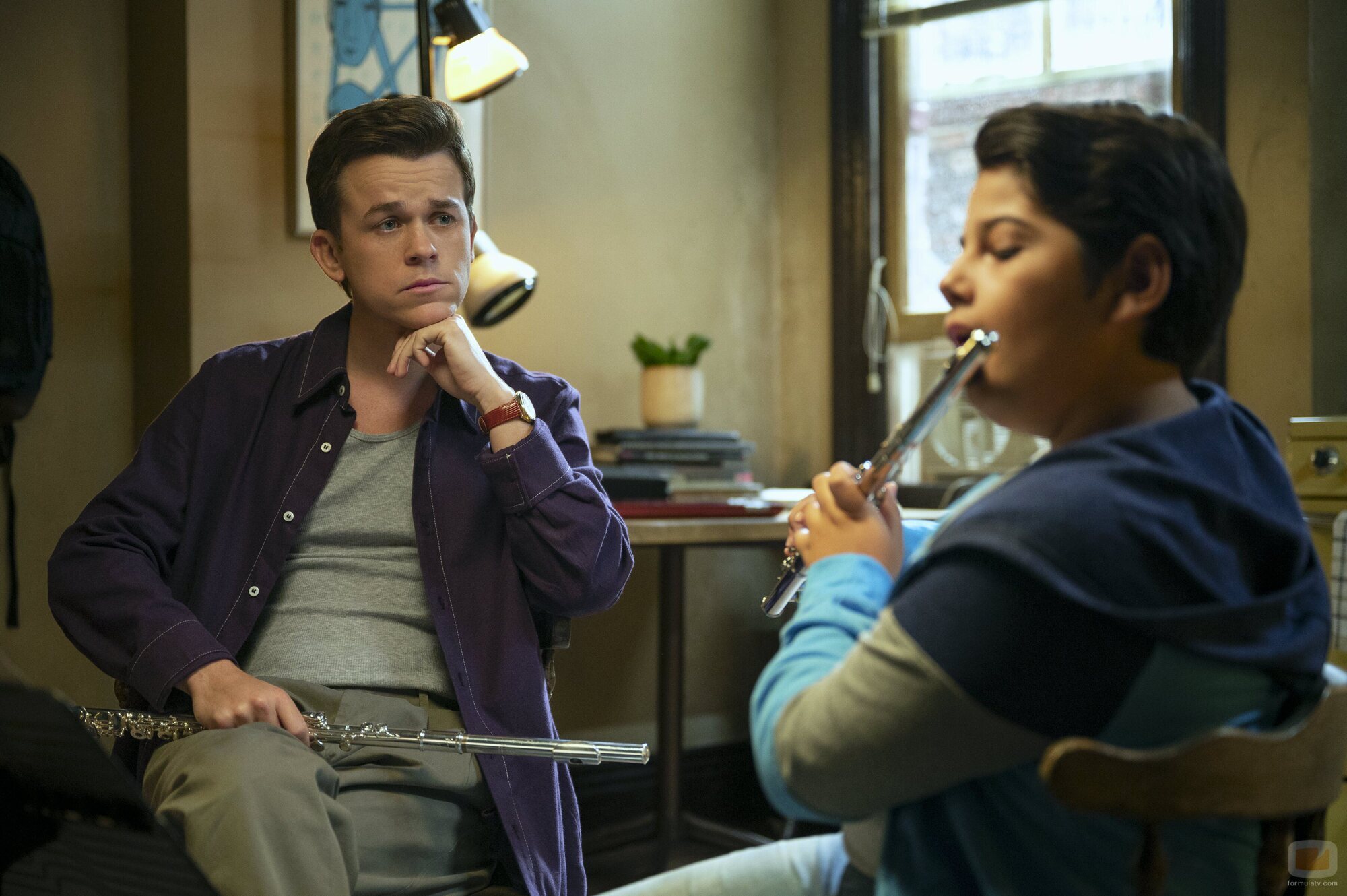 John Owen Lowe en la temporada 1 y el capítulo 01 de 'Inestable'