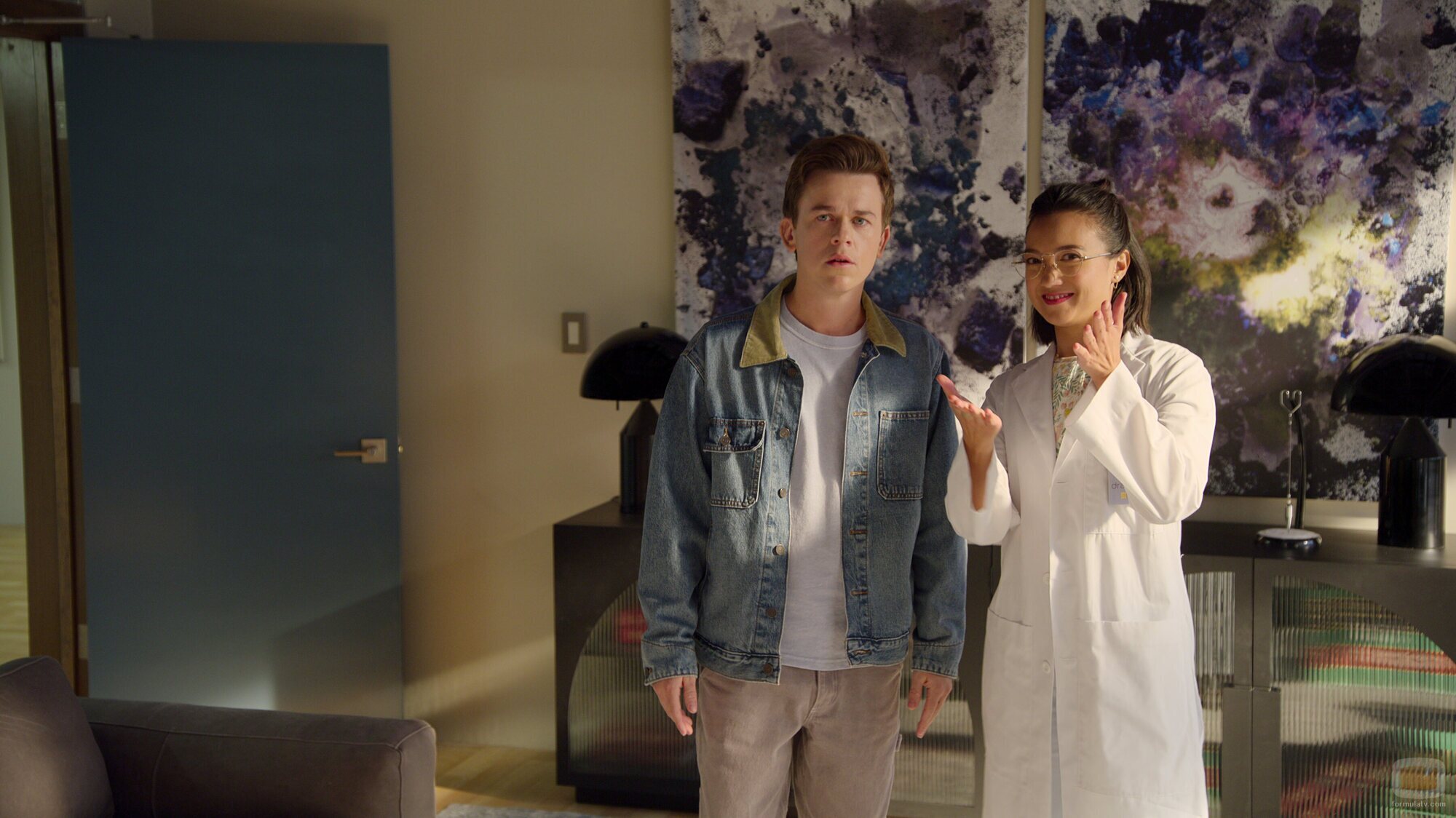 John Owen Lowe y Rachel Marsh en 'Inestable' de 'Unstable'