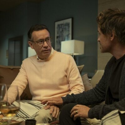 Rob Lowe y Fred Armisen en la temporada 1 y el capítulo 02 de 'Inestable'