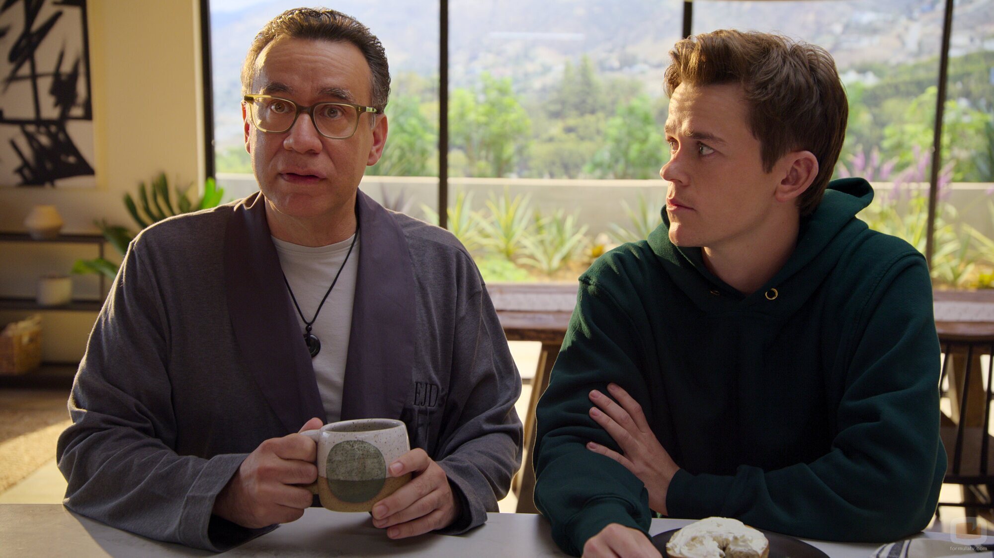 Fred Armisen y John Owen Lowe en la temporada 1 y el capítulo 07 de 'Inestable'