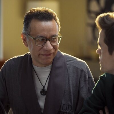 Still de Fred Armisen y John Owen Lowe en la temporada 1 y el capítulo 07 de 'Inestable'