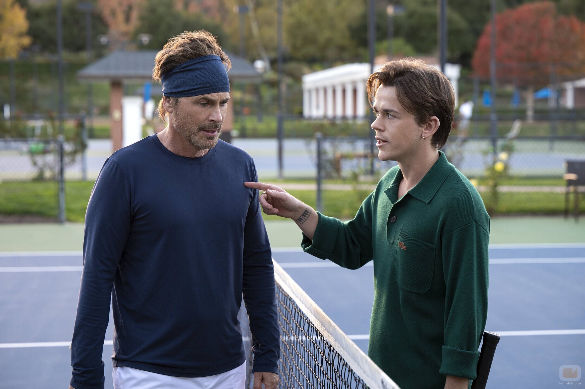 Rob Lowe y John Owen Lowe en 2x02 'La victoria será mía' de 'Inestable'