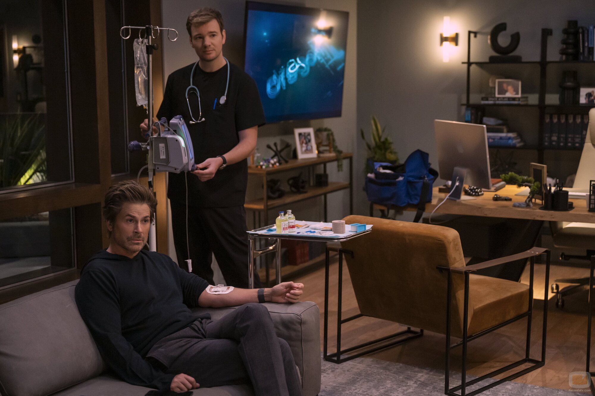 Rob Lowe en el 2x02 de 'Inestable'