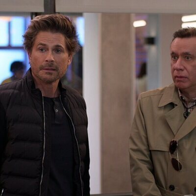 Rob Lowe y Fred Armisen en la temporada 2 y el capítulo 06 de 'Inestable'