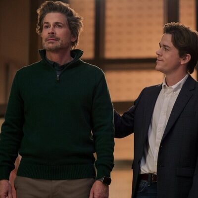 Rob Lowe y John Owen Lowe en la temporada 2 y el capítulo 07 de 'Inestable'