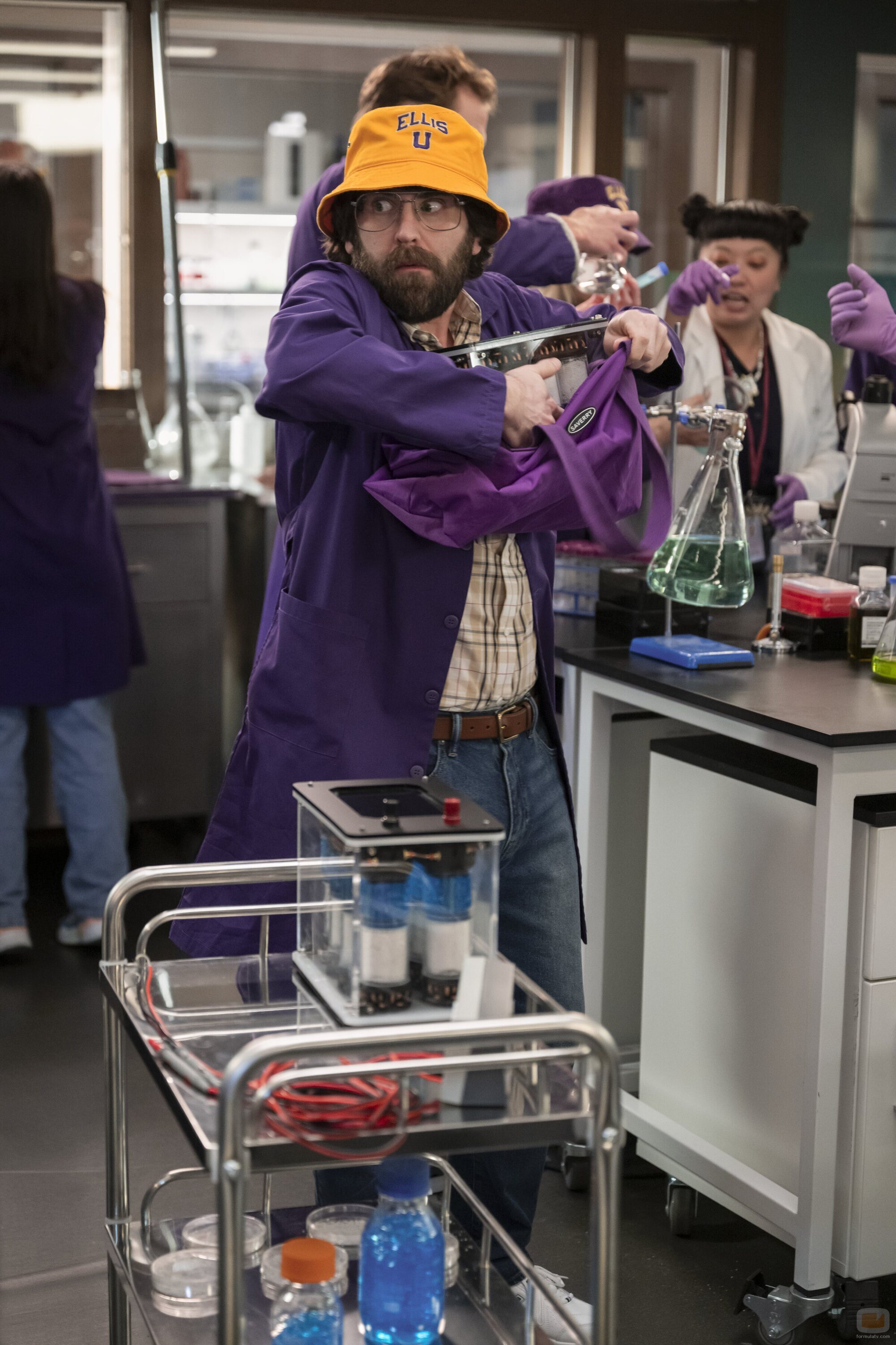 John Gemberling en 'La Universidad de Ellis' de 'Inestable'