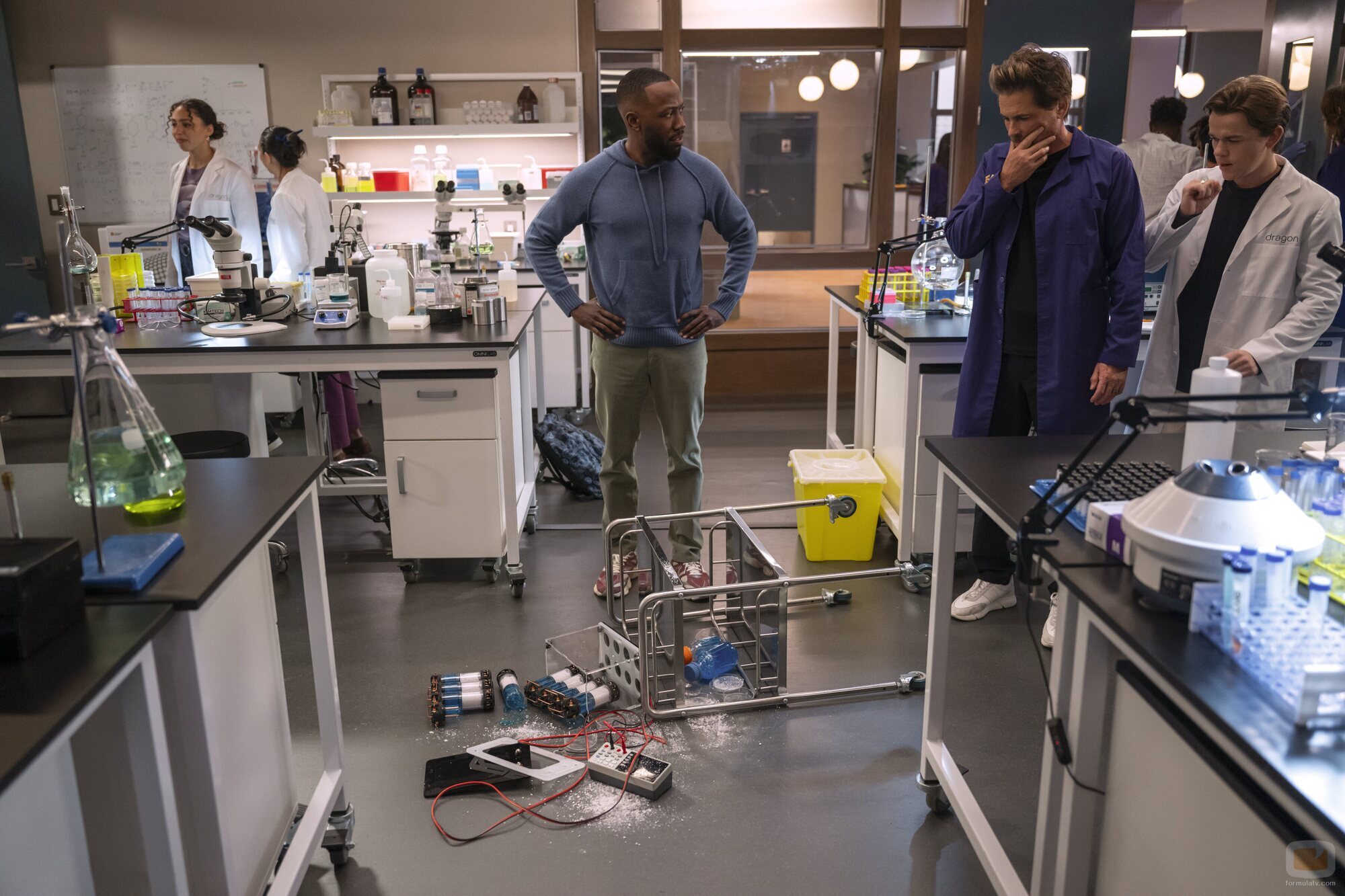 Imagen de 2x08 titulado 'La Universidad de Ellis' de 'Inestable'