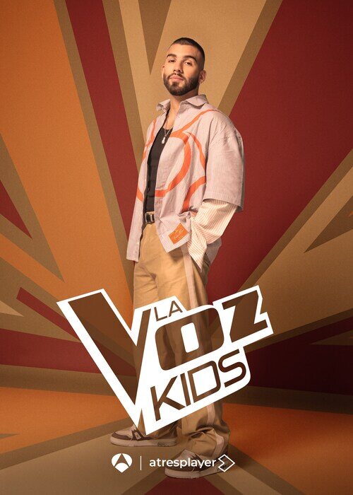 Manuel Turizo posa como coach en 'La Voz Kids 2025'