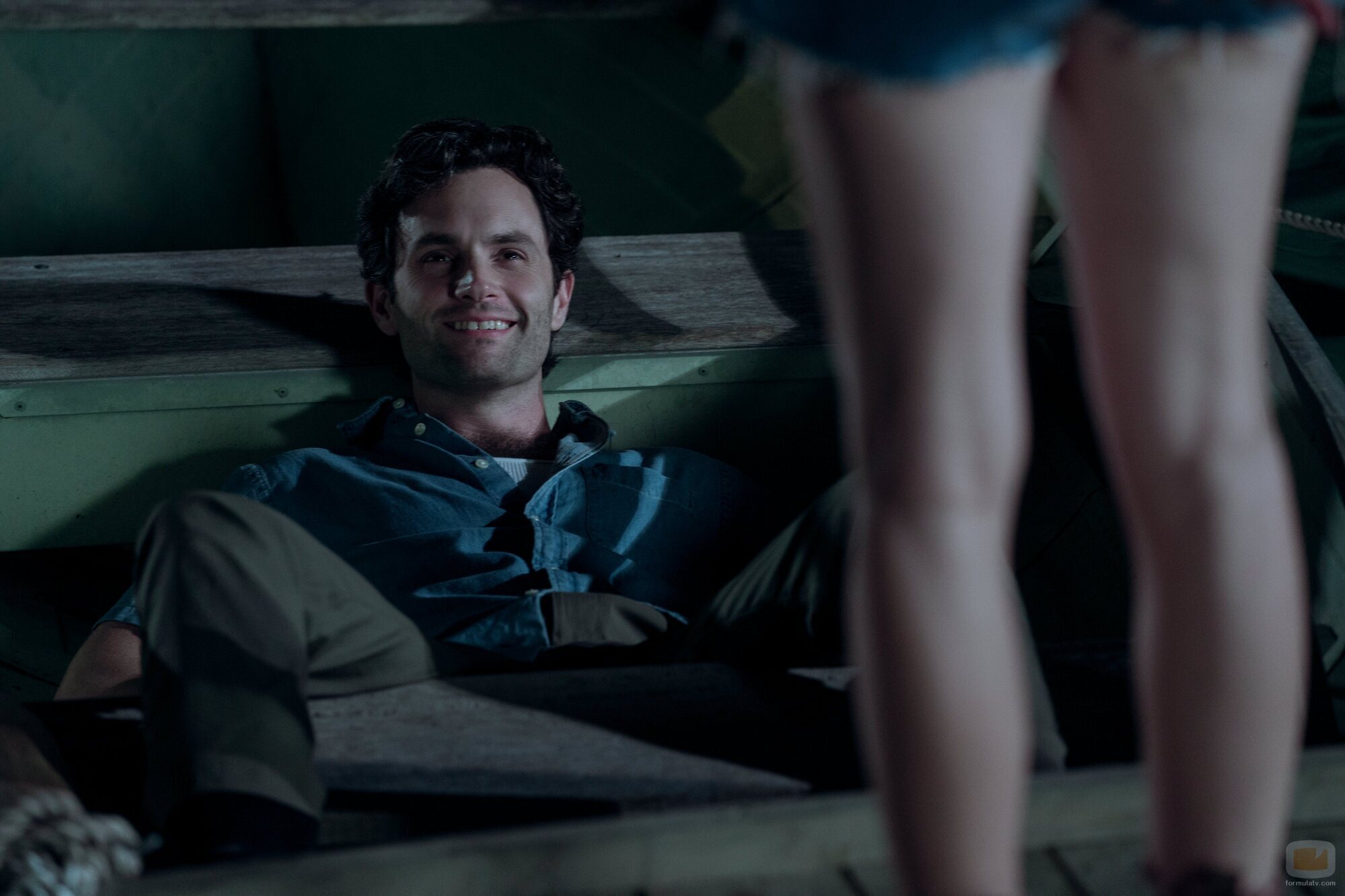Penn Badgley en 5x10 titulado 'El final' de 'You'