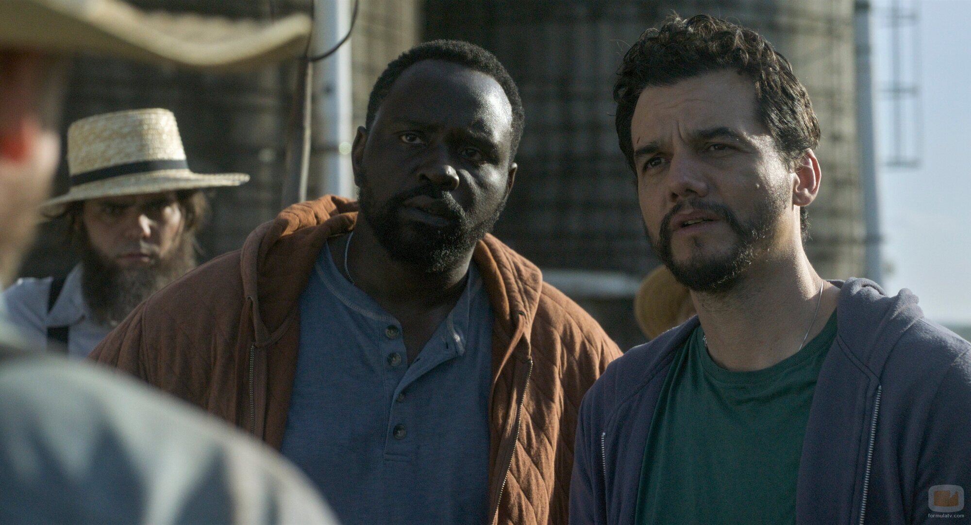 Wagner Moura y Brian Tyree Henry en 'Hacer las paces con Dios' de 'Dope Thief'