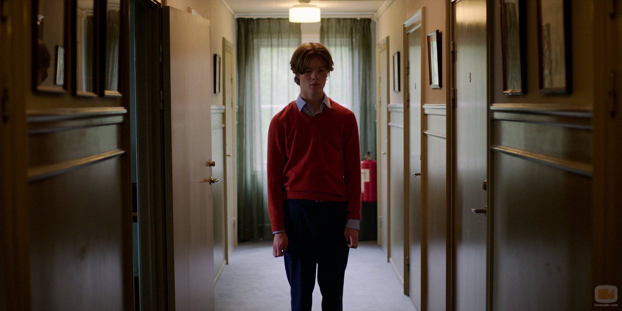 Edvin Ryding en el 1x01 de 'Young Royals'