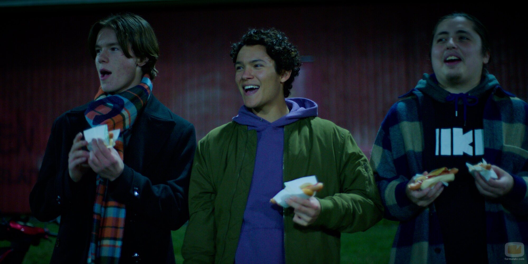 Edvin Ryding y Omar Rudberg en el 1x02 de 'Young Royals'