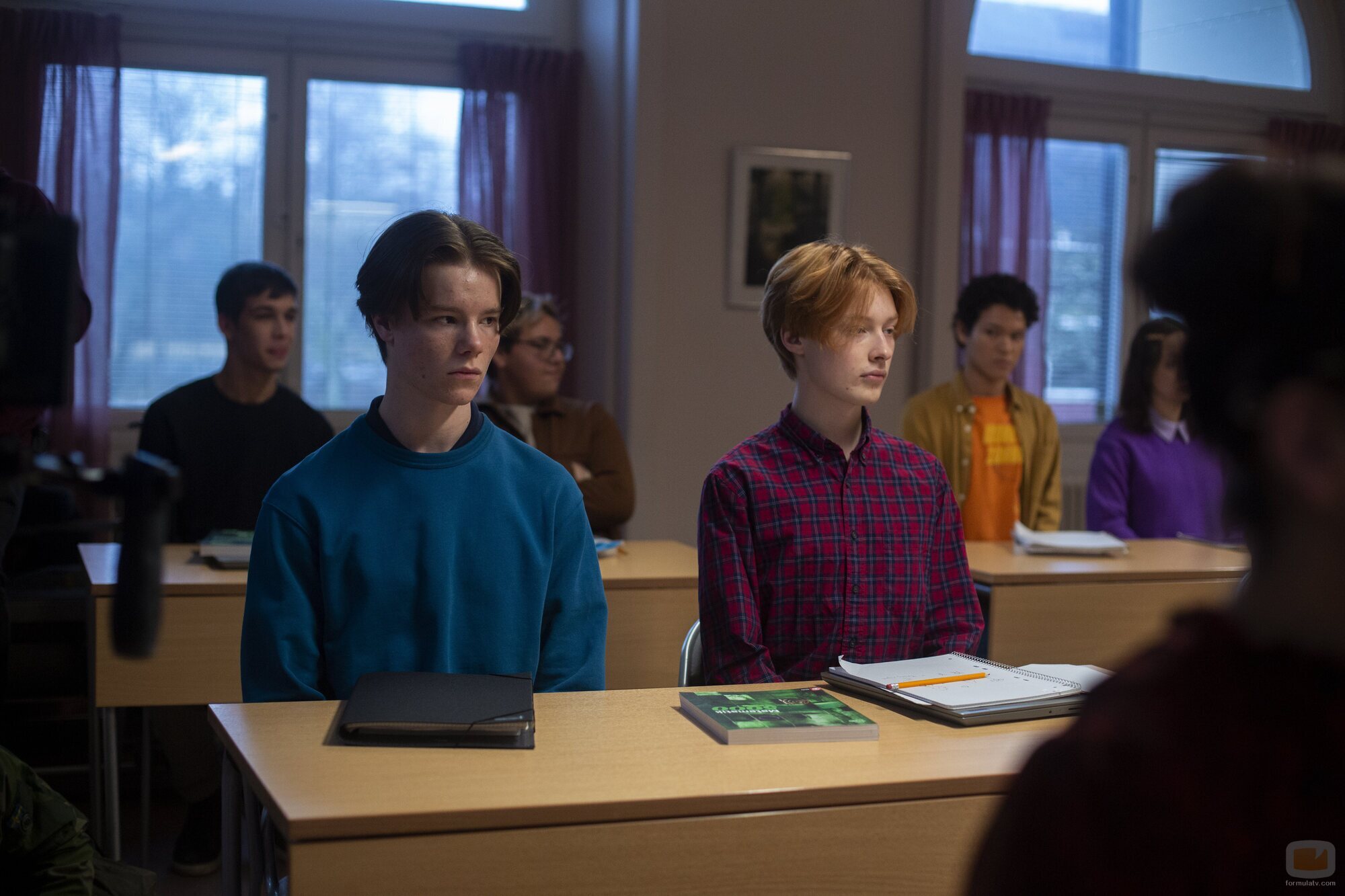 Edvin Ryding y Fabian Penje en 1x06 'Episodio 6' de 'Jóvenes altezas'