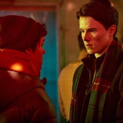 Edvin Ryding y Omar Rudberg en el 2x01 de 'Young Royals'