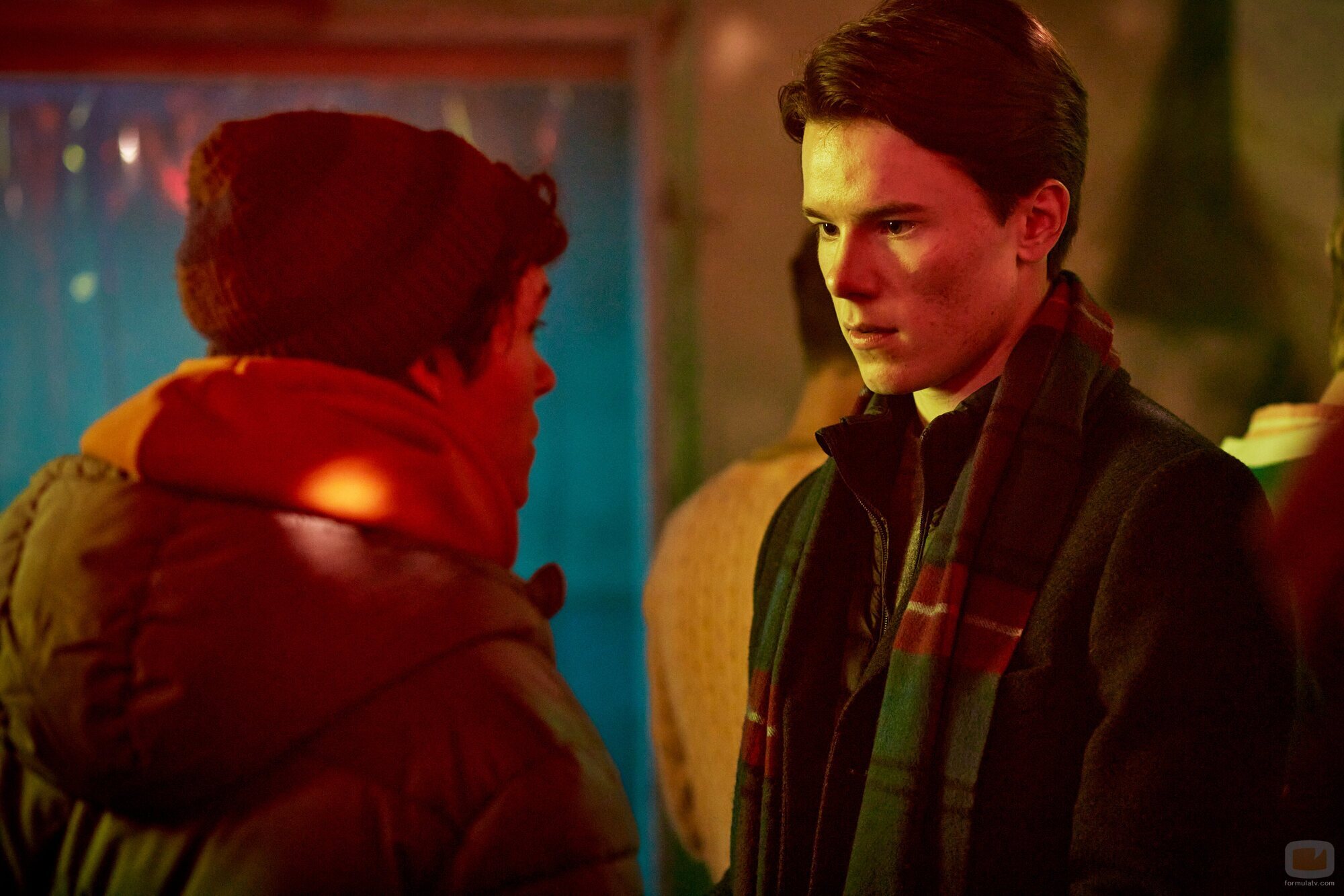 Edvin Ryding y Omar Rudberg en el 2x01 de 'Young Royals'