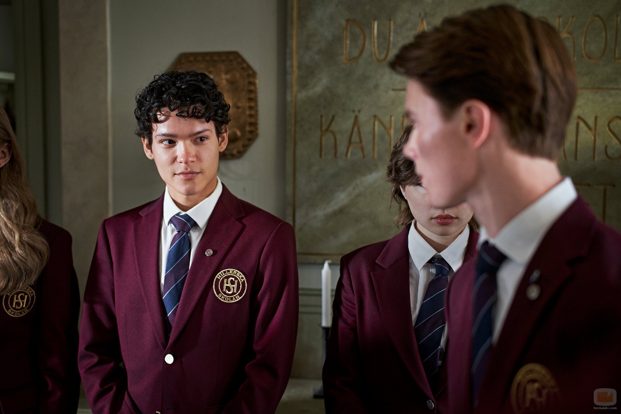 Edvin Ryding y Omar Rudberg en el 2x06 de 'Young Royals'