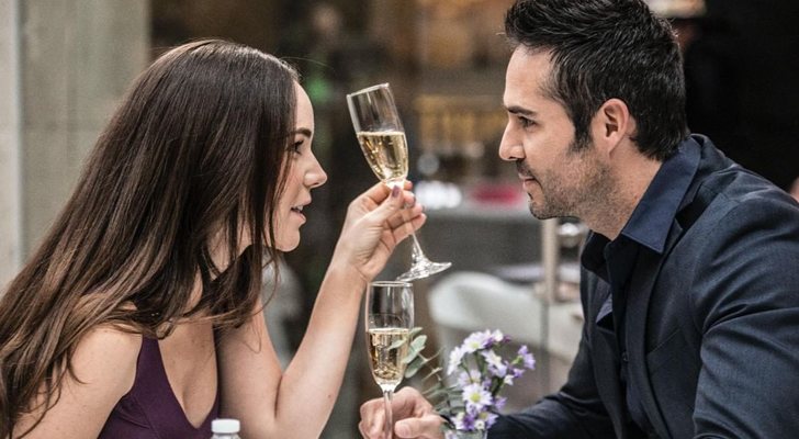 Rubí y Alejandro en la telenovela &#39;Rubí&#39;