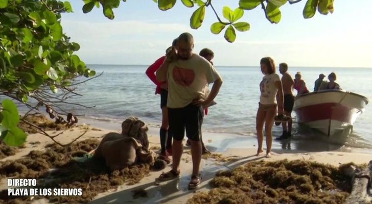 Los concursantes de 'Supervivientes' llegan a la playa