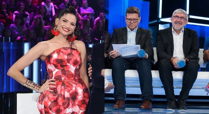 Natalia Jiménez, Tinet Rubira y Fernando López Puig