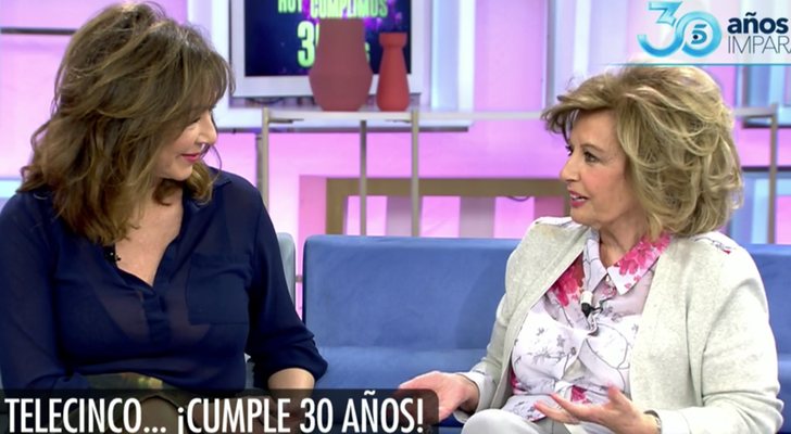Ana Rosa Quintana y Teresa Campos juntas en 'El programa de Ana Rosa'