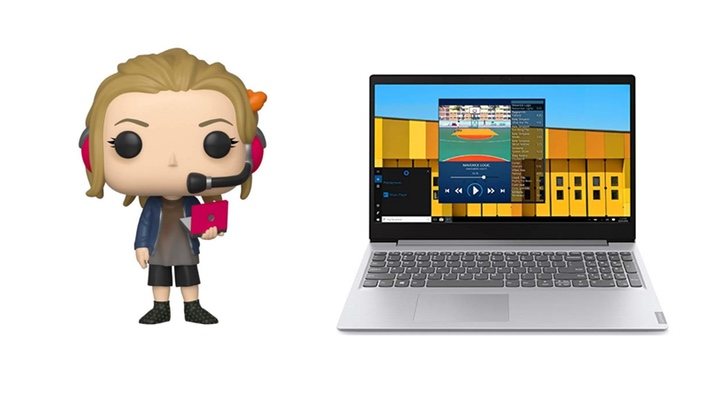 &#39;The Big Bang Theory&#39; y ordenador portátil