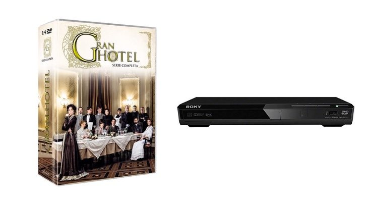 'Gran Hotel' y reproductor de DVD