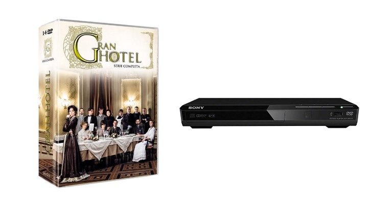 &#39;Gran Hotel&#39; y reproductor de DVD
