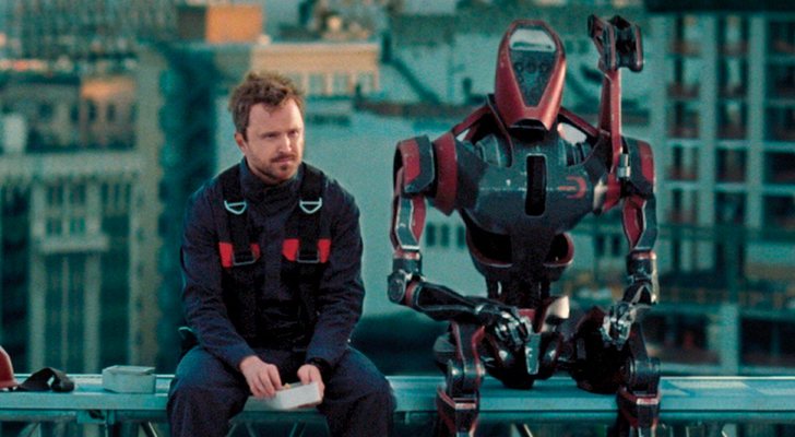 Aaron Paul como Caleb en la tercera temporada de 'Westworld'