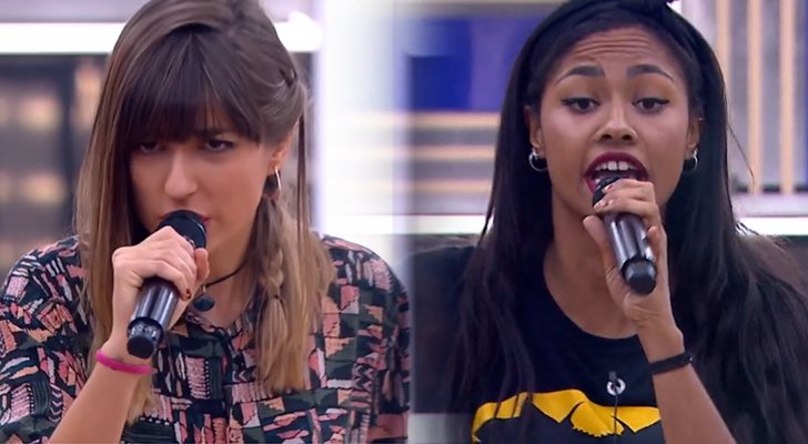 Maialen y Nia en el segundo pase de micros de la Gala 8 de 'OT 2020'
