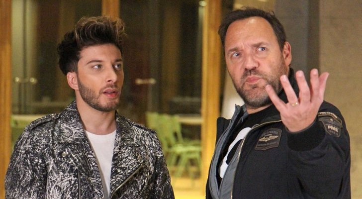 Blas Cantó y Martijn Nieman, director de las postales de Eurovisión 2020