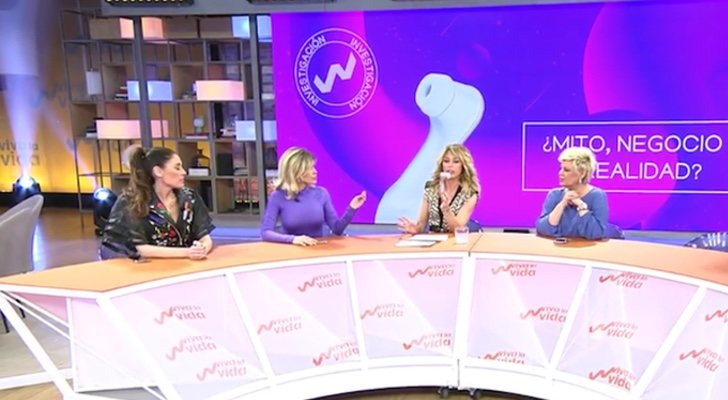 Isabel Rábago, Ylenia, Emma García y Terelu Campos en 'Viva la vida'