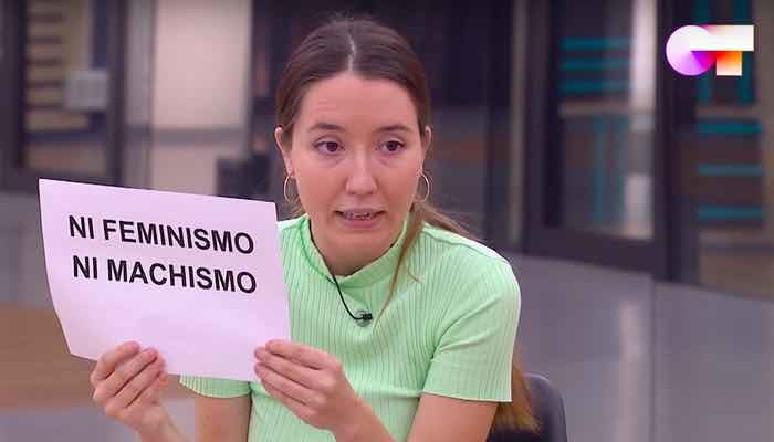 Anna Pacheco durante su charla en 'OT 2020'