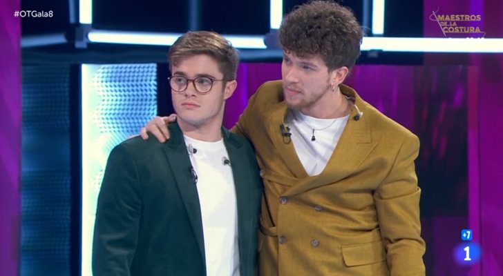 Gèrard y Jesús en la Gala 8 de &#39;OT 2020&#39;