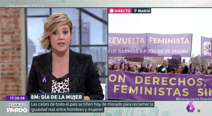 Cristina Pardo hace un contundente alegato feminista en 'Liarla Pardo'