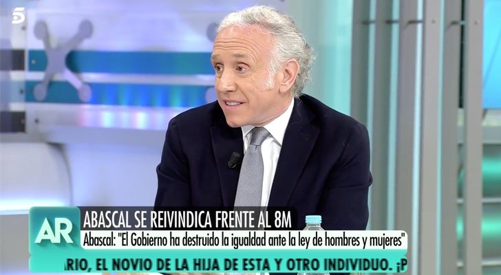 Eduardo Inda niega la brecha salarial en 'El programa de AR'