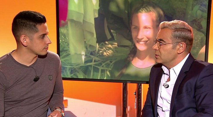 Christofer conversando con Jorge Javier Vázquez en 'Sálvame'